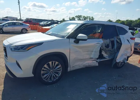 2021 Toyota Highlander Platinum из США, поврежденный, VIN 5TDFZRBH4MS092806